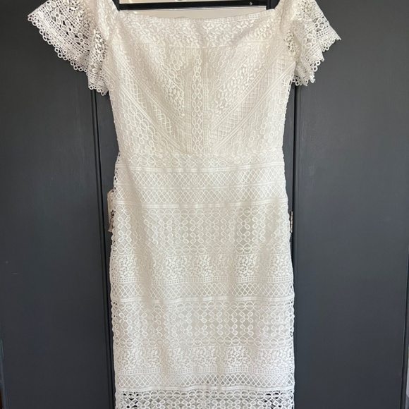 Cynthia Rowley Lace Dress NWOT Size 6 - Picture 8 of 9